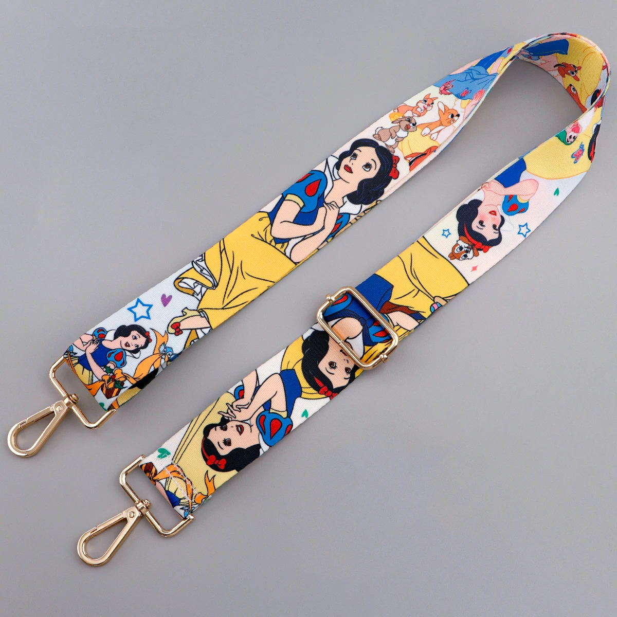 Cartoon Princess Pattern Bag Strap Women Straps for Crossbody Messenger Shoulder Bag Accessories Adjustable Belts Handbag Straps