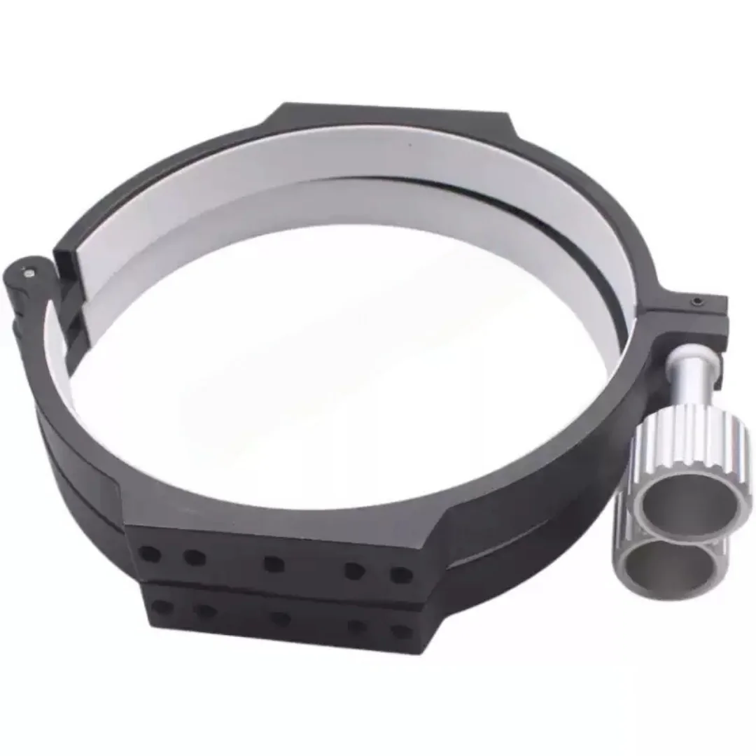 CNC Machined Aluminum Telescope Hoop Mount Clamp Tube Support Ring for Equatorial Mount Tube Fixing  Equatorial Accessories