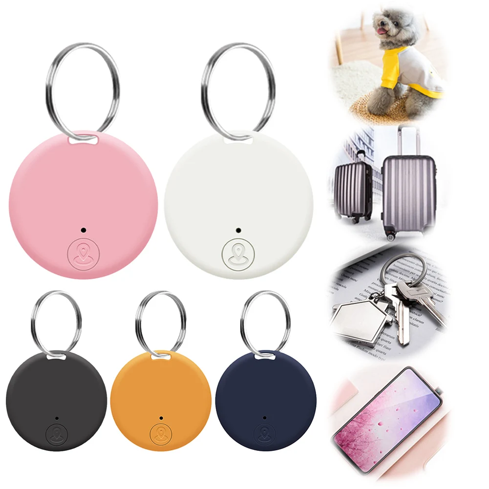 スマート GPS トラッカー Bluetooth 対応 紛失防止リマインダー デバイス アイテムロケーター キーファインダー トラッカー ペット 子供 バッグ 財布 追跡