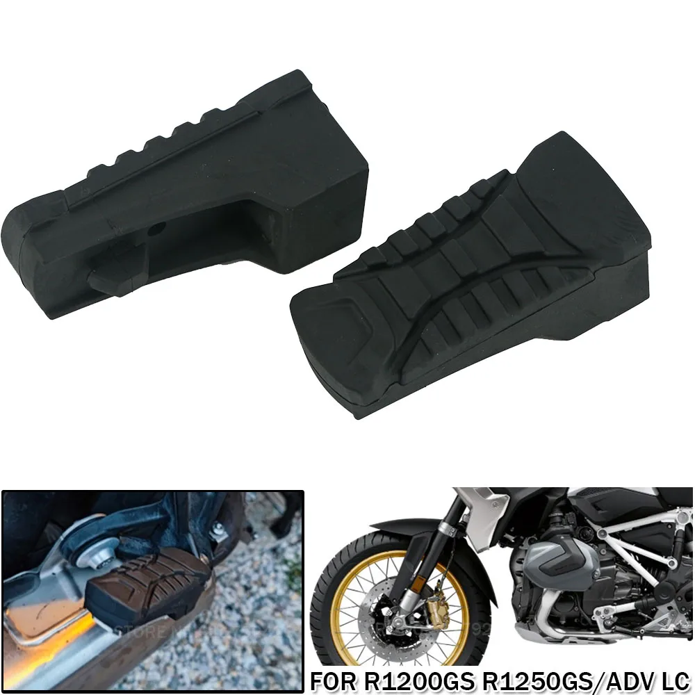 Motorrad hinten Beifahrer Fußrasten Gummi abdeckung Fuß stütze Platte Schild für BMW R1200gs R1250gs Adv S1000XR 2015-19 R1200 R1250Gsa