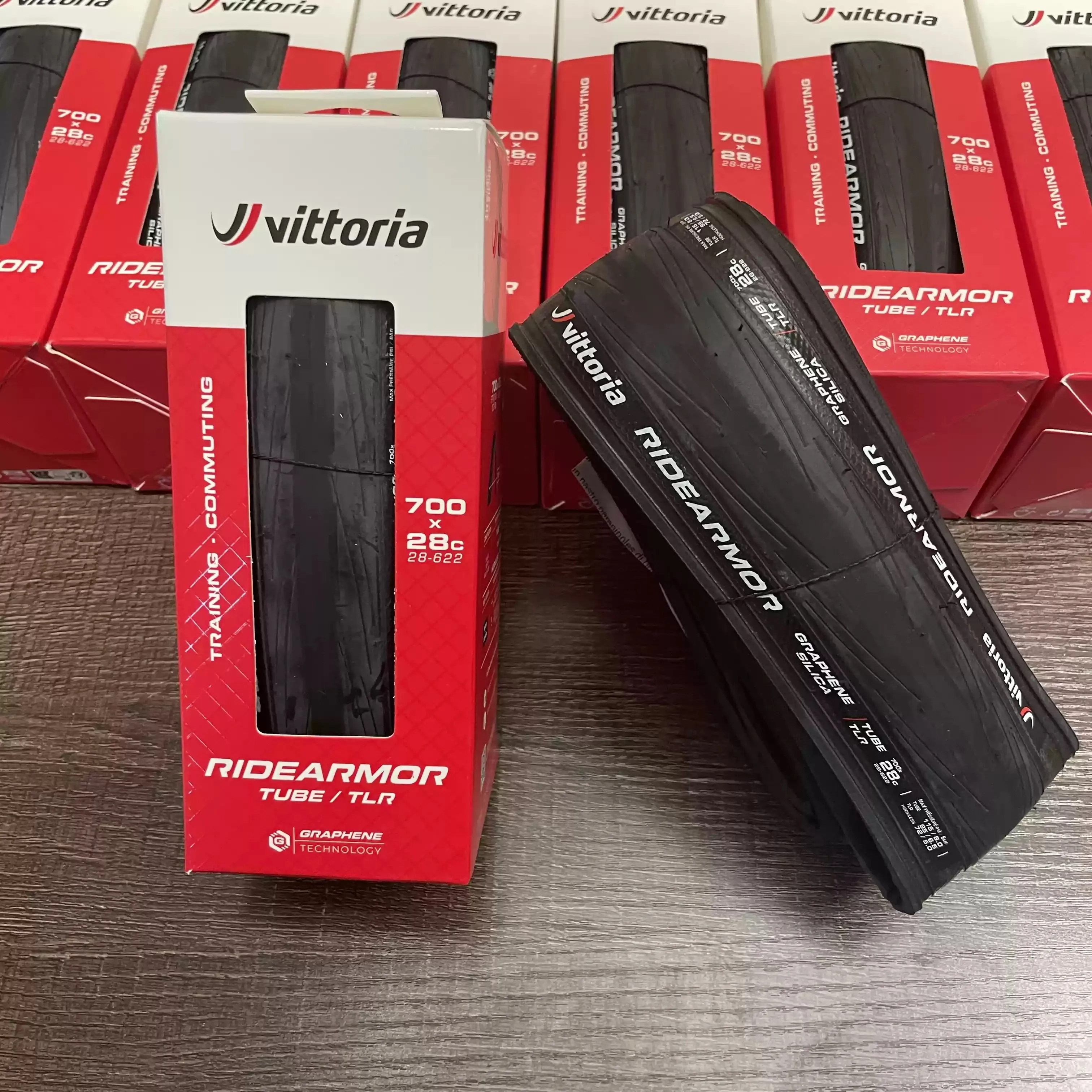 Vittoria RIDEARMOR Road Bicycle Tires Anti Puncture TUBELESS Road Bicycle Tire 700x26C/28C/30C/32C/34C/36C/38C