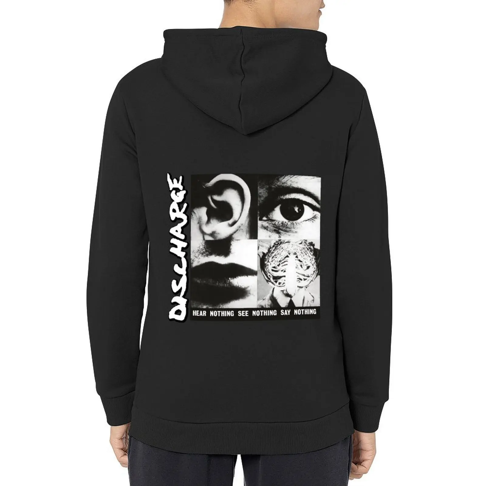 

Decontrol Hoodie men's sweat-shirt set anime clothing men clothing male clothes mens hoodies