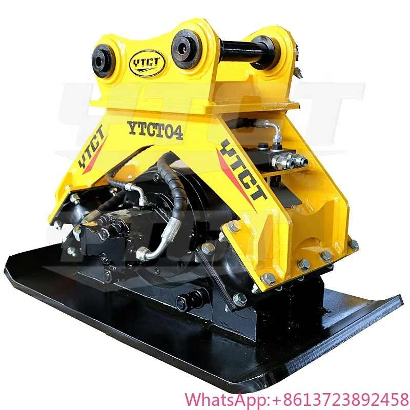 

YTCT04 mini excavator compactor hydraulic soil vibrating compactor