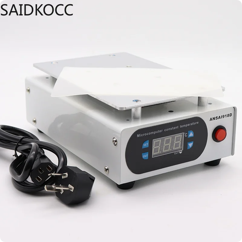 

Adjustable constant temperature digital display heating table separation electromechanical hot plate preheating table frame sol