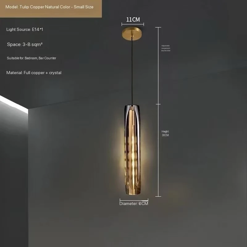 Moderne glazen kroonluchters Nordic goud zwart koper hanglamp kristal LED hanglamp voor woonkamer home decor binnenlamp