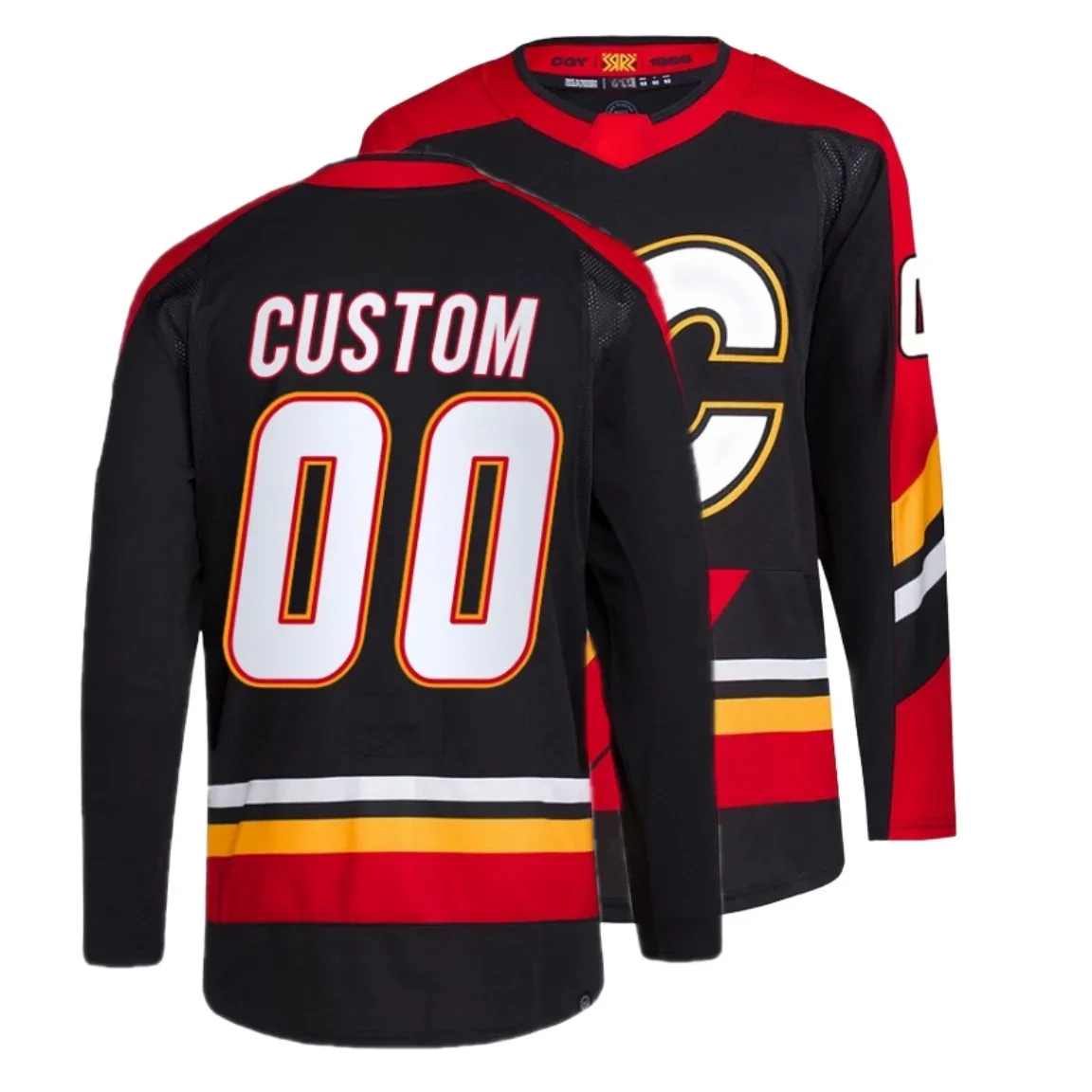 Maillot de hockey sur glace personnalisé pour homme, Calgary Flames, #10, #20, Blake Coleman, #11, ata kael, Backlund, #91, Nazem Kadri