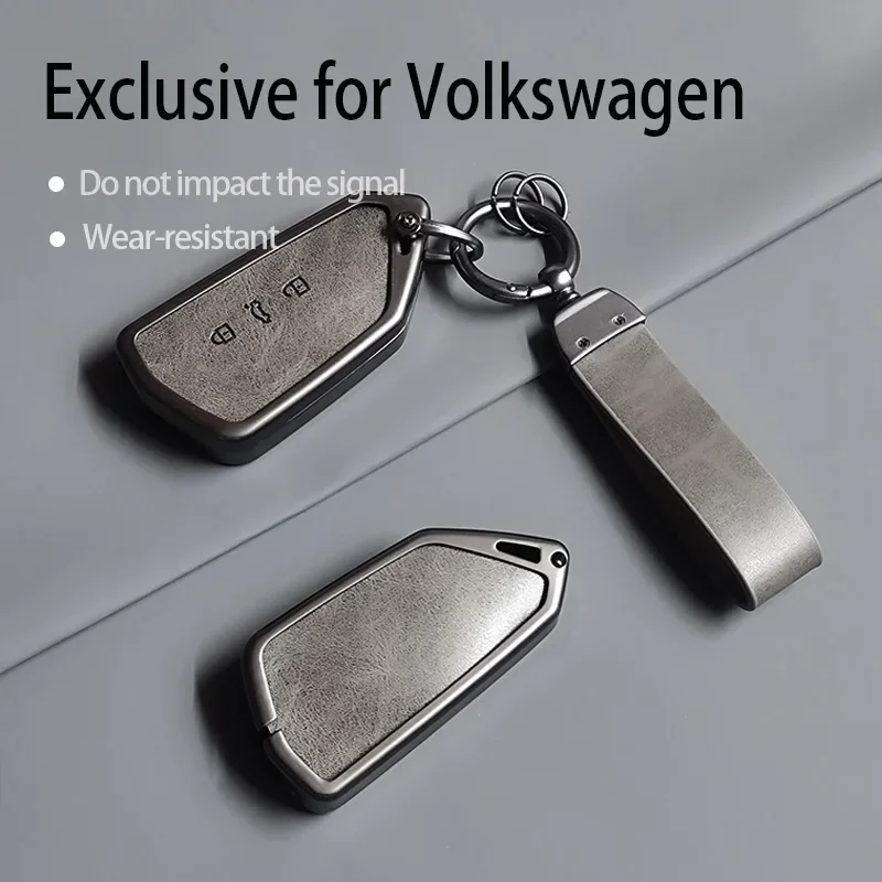 Zinc Alloy Car Remote Key Case Cover For VW Volkswagen ID.3 ID.4 Golf 8 2022 2026 MK8 Cupra Skoda Octavia SEAT Leon MK4 Formento