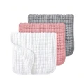 white gray pink 3pcs