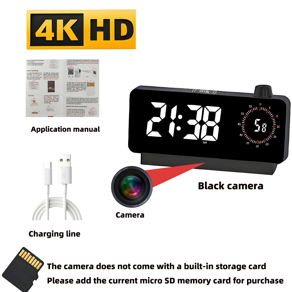 Black camera