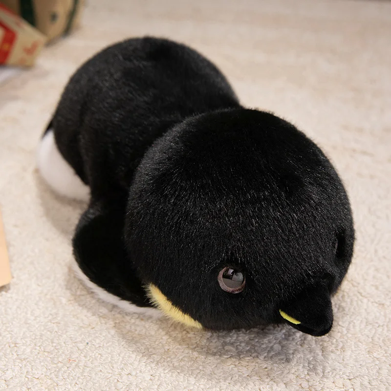 35/45/65CM juguete de peluche de pingüino de simulación súper lindo suave y cómodo Animal del zoológico marino regalo de cumpleaños y Navidad ﻿