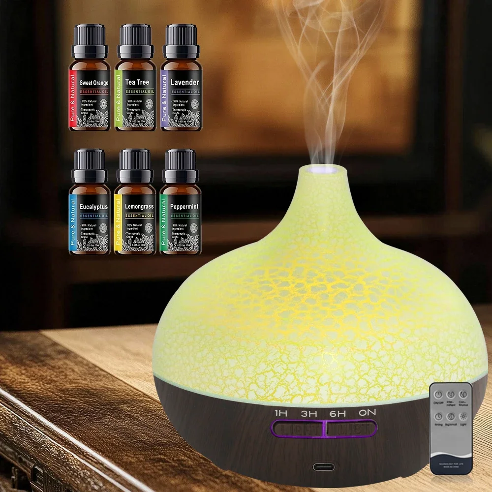 

Fragrance Oil Diffuser with Remote Control Ultrasonic Cool Mist Humidifier Quiet Smell Distributor for Bedroom,Office,Large Room