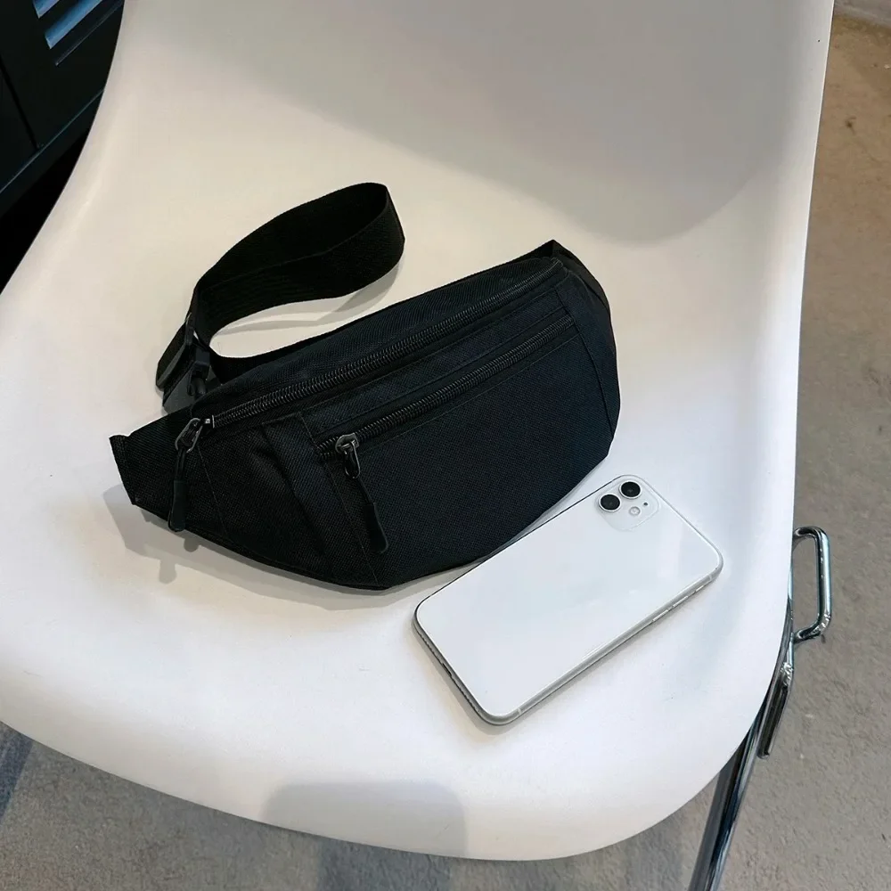 Fanny pack esportes festival treino viajar correndo grande crossbody casual mãos-livres carteiras pacote de cintura saco do telefone