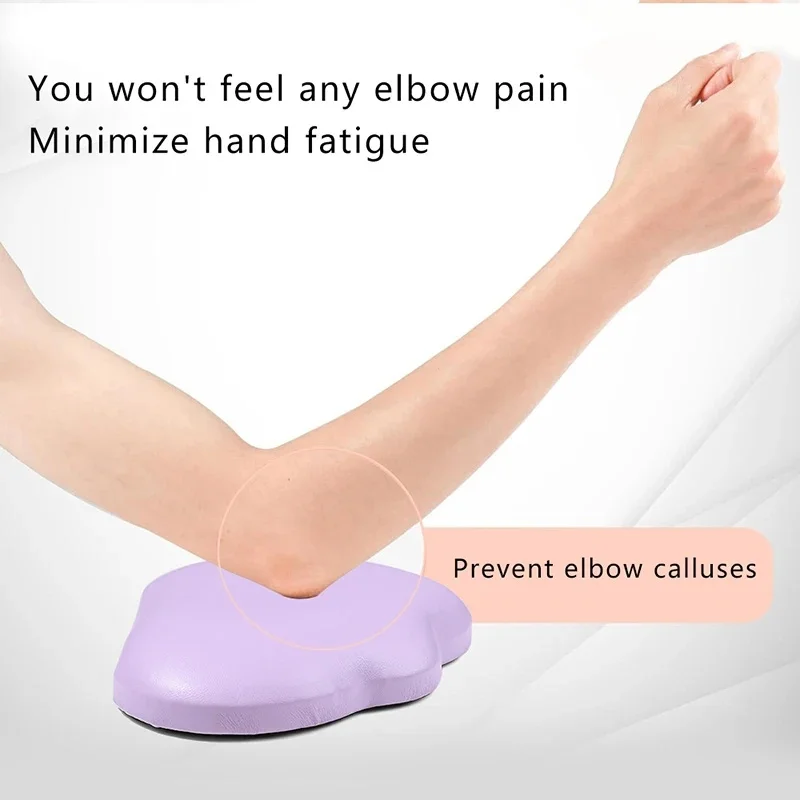 Nail Elbow Pillow Rest Nail Arm Hand Pillow Non Slip Cloud Shape Nail Elbow Pad Elbow Rest Pad Manicure Rest Cushion Hand Rests