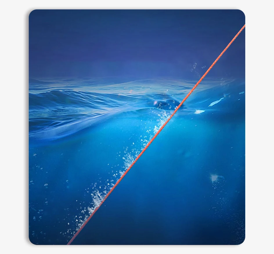 JOF X12 geflochtene Angelschnur 1000 m 500 m 300 m 12 Stränge mehrfarbige Multifilament-Salzwasser-PE-Schnur 33 42 55 65 90 103 150LB – Detail 8