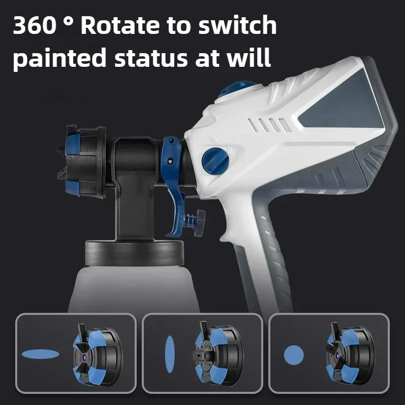 Electric Spray Gun Household Latex Spray Paint Machine Portable Spray Paint Tool