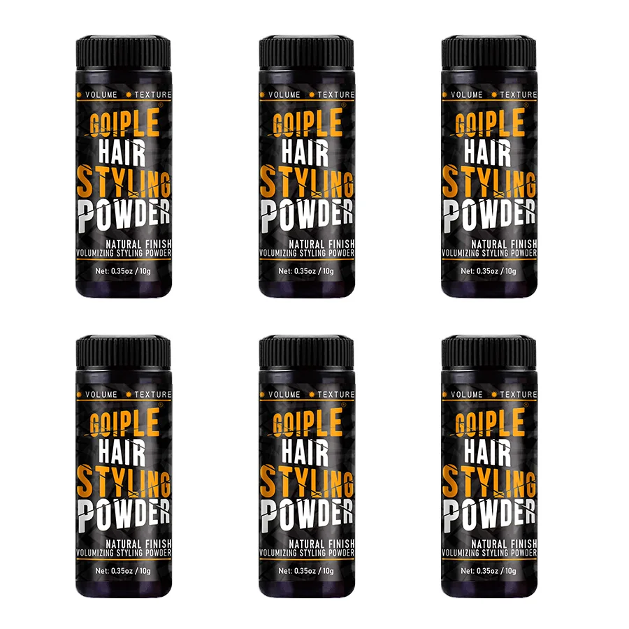 All Day Holding Fluffy Powder for Men Matte Look and Volume Texture Styling Product Quick Refreshing Oil Control Styling Powder