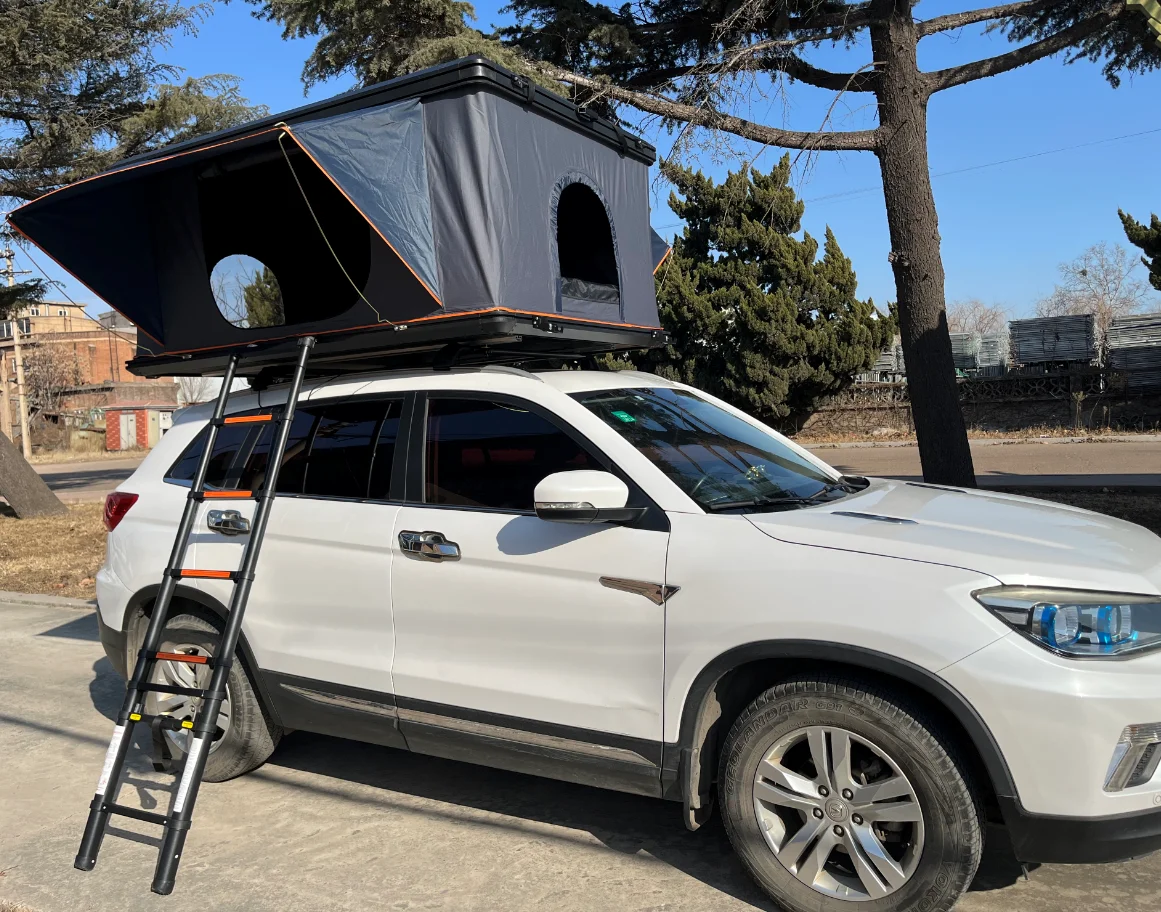 

Aluminum Rooftop Tent Hard Shell Camping Tent For Car Aluminium Hard Shell Roof Top Tent