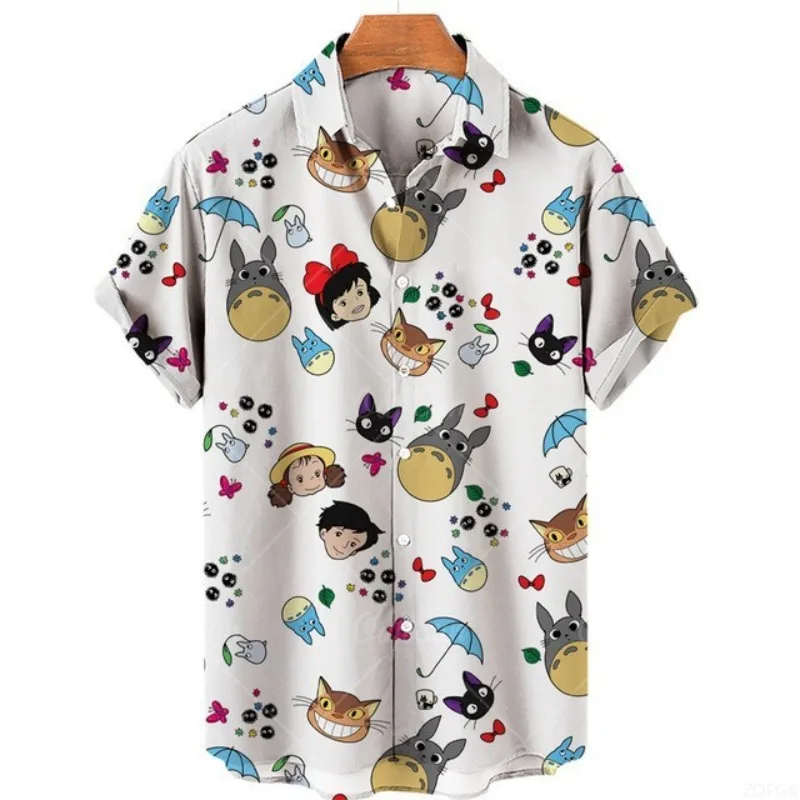AliExpress Wish Amazon Cross Border 3D Digital Printing Anime Character Pattern Shirt