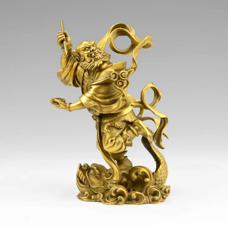 All Copper Kwei Star Pointing to the Big Dipper Decoration Single Station Aotou Household Office Study Table Decorations