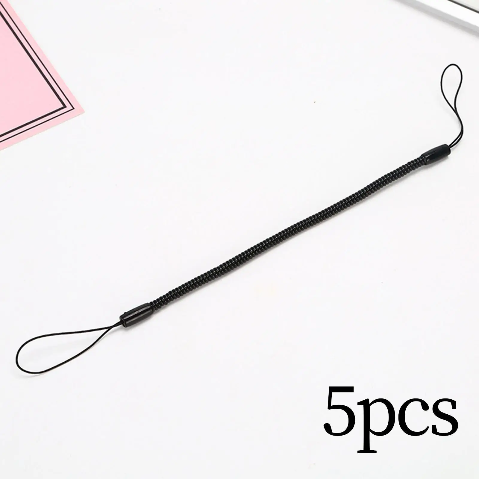 Retractable Pen Rope Elastic Coil Spring Lanyard Anti Lose Strap for Touch Pens Drawing Signing Artist Stylus Bank POS Tether