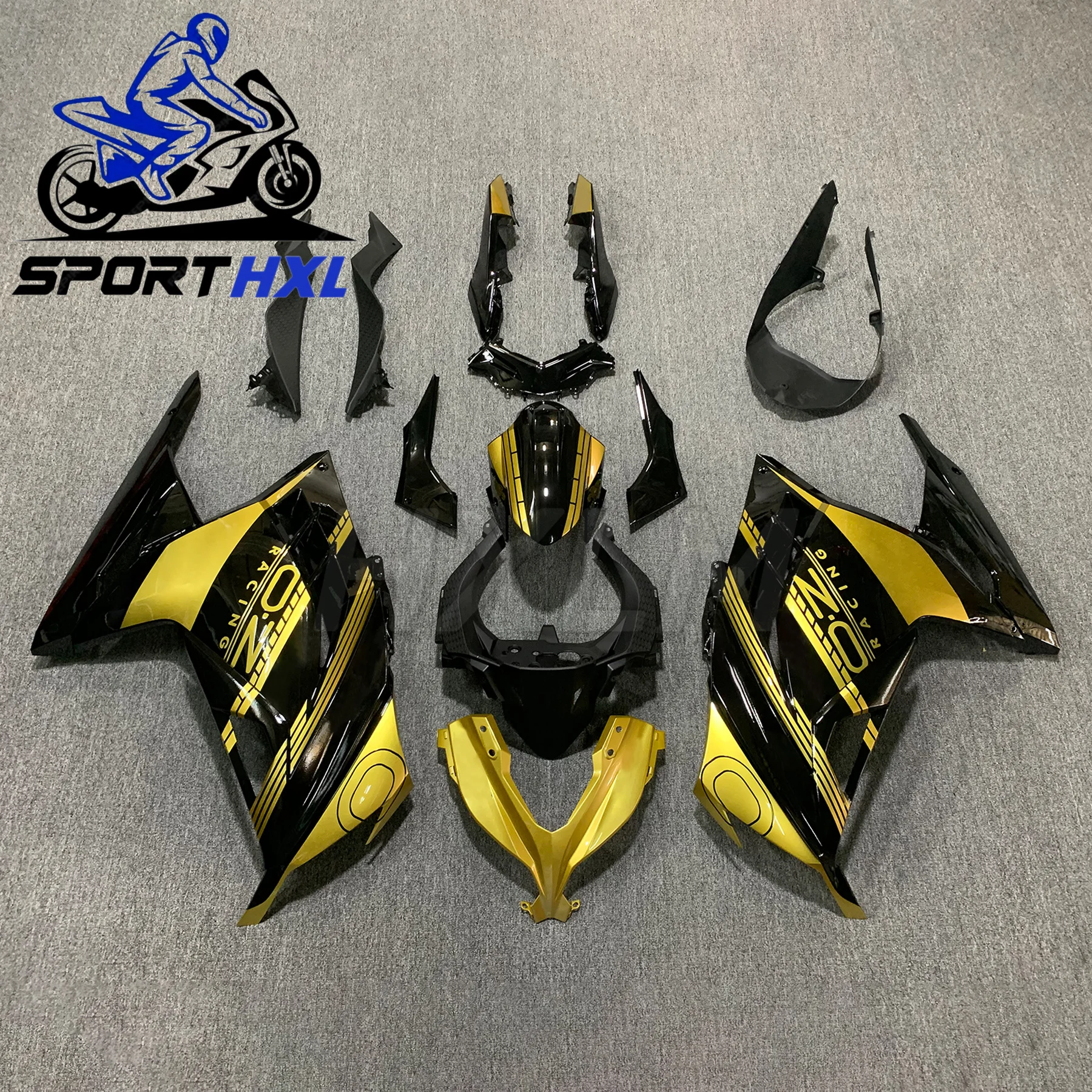 

Практичный комплект обтекателя из АБС-пластика для Kawasaki Ninja250R Ninja300 2013-2017, обтекатель кузова мотоцикла, полный комплект обтекателя