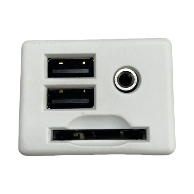 USB Auxiliary Input Socket Assembly 13581210 13599454 For Car Audio Player Storage Card For Cadillac SRX XTS ATS CTS ATS-L