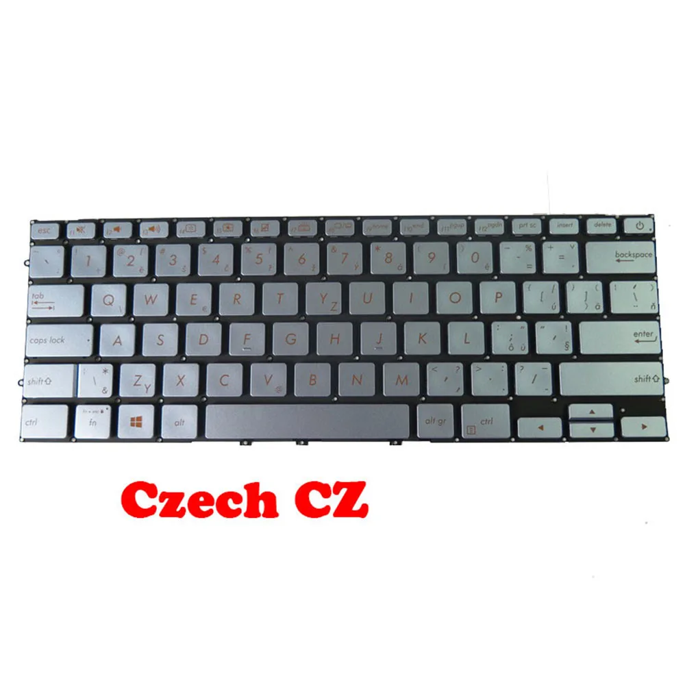 Laptop Keyboard For ASUS ZenBook 14 UX431 UX431FL UX431FLC UX431FA UX431FAC  Blue With Backlit (CZ/NE/TI/JP)、NO Backlit Film(SP)