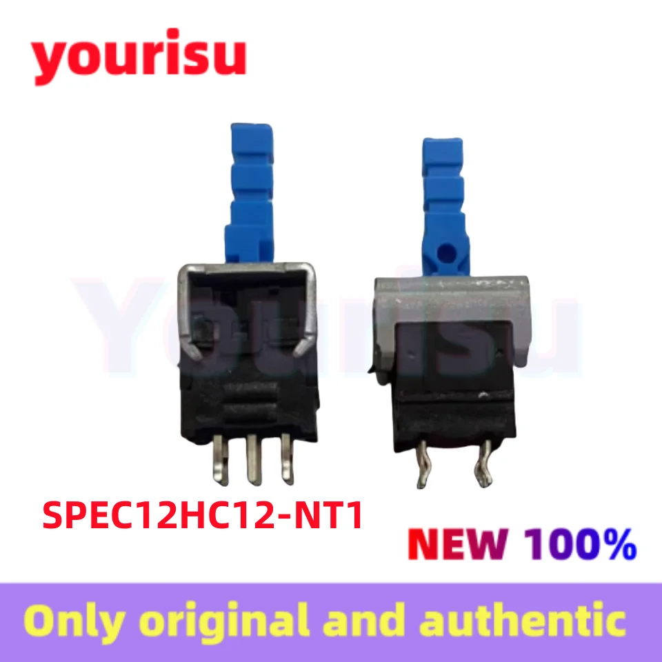 1-10Pcs/Lot Original FD SPEC12HC12-NT1 PEC12HC12 vertical dual-row power supply self-locking switch Press the self-locking butto