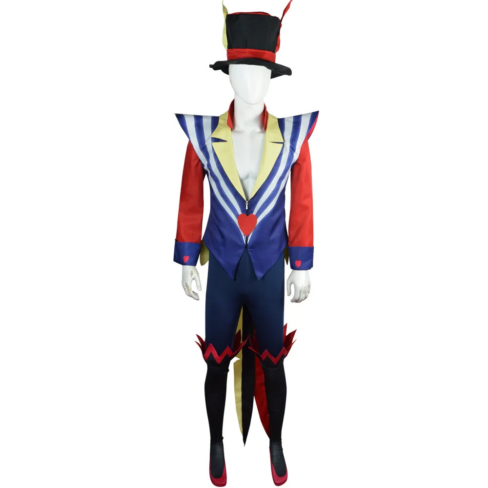 

Boss Ozzie Cosplay Costume Helluva Outfit Hat