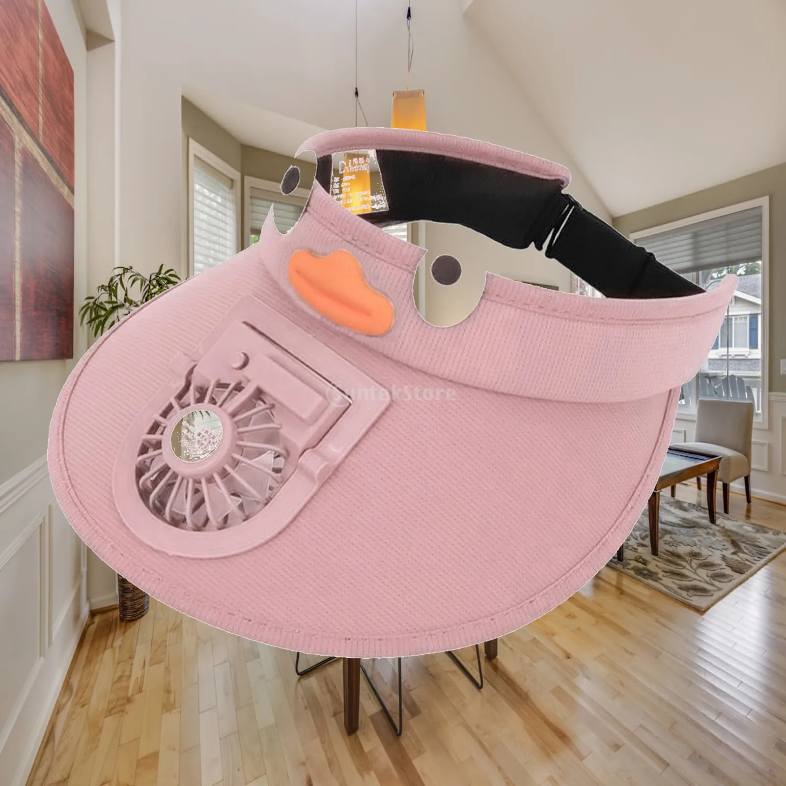 Kids Fan Visor Hat Wide Brim Beach Hat for Boys and Girls Child Hiking