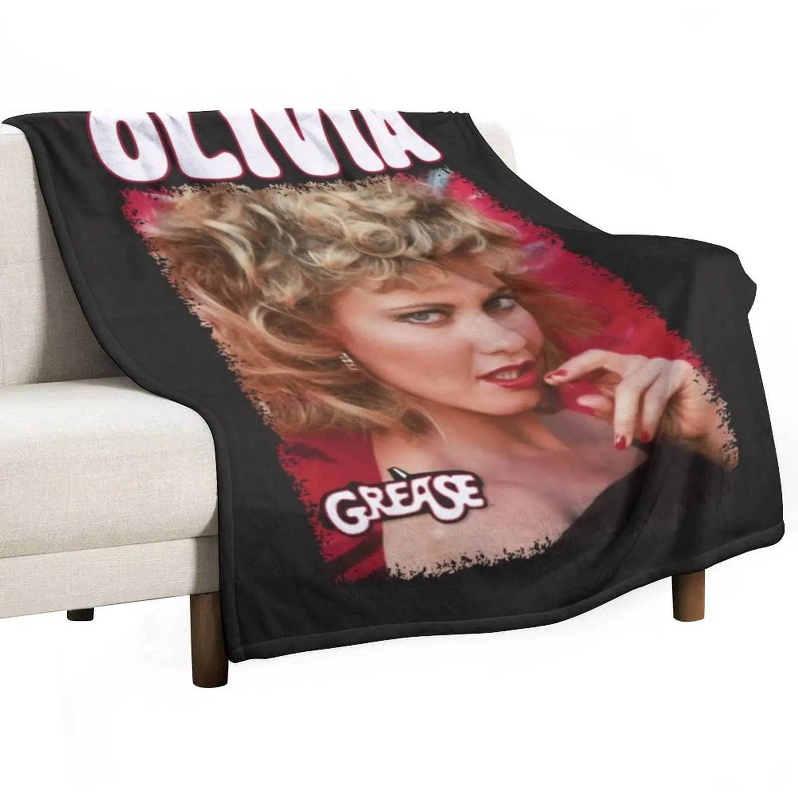 RIP Olivia Newton-John Throw Blanket Sofa Quilt Kid'S Blankets For Sofas Luxury Thicken Blankets