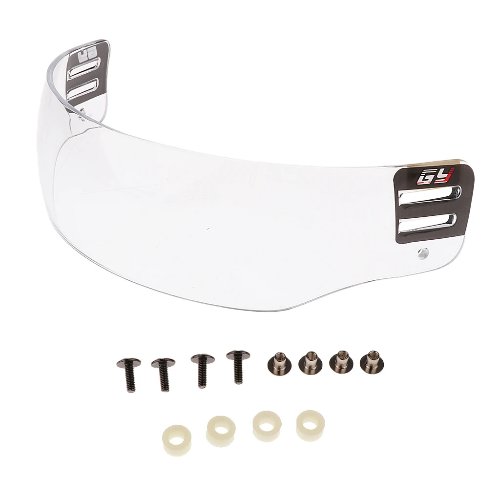 CE Approved Vented-Cut Hockey Visor Anti-Fog Ice Hockey diy - Durable