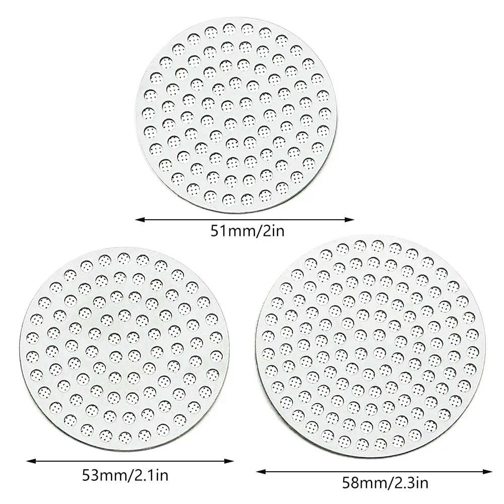 51/53/58mm Reusable Coffee Puck Screen 304 Stainless steel Double Layer Coffee Filter Fine Mesh Professional Espresso Accessory