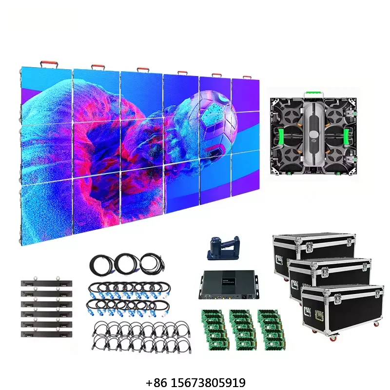 

P3.91 500*500mm HD Indoor Curved SMD Church Public Backdrops Video Wall Rental Display Exhibition Booth Stage LED Panel Screen