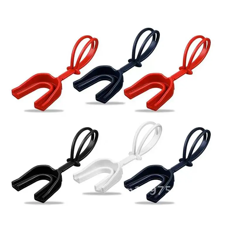

Adult Silicone Rugby Brace Bolt Belt Teeth Anti-Collision Boxing Sling Sanda Protector Sports Gear Accessory