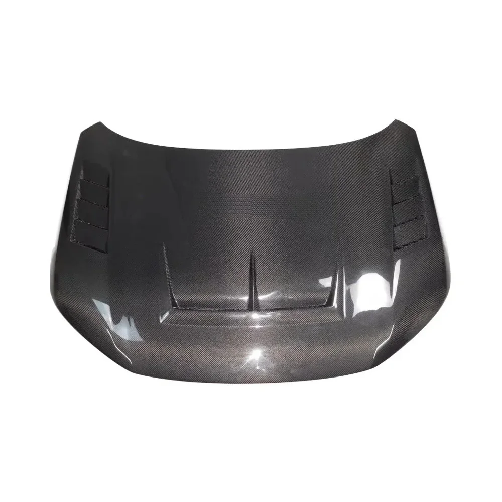 MU style For  for Civic FL5 Type R Car Engine Hood Cover carbon fiber
