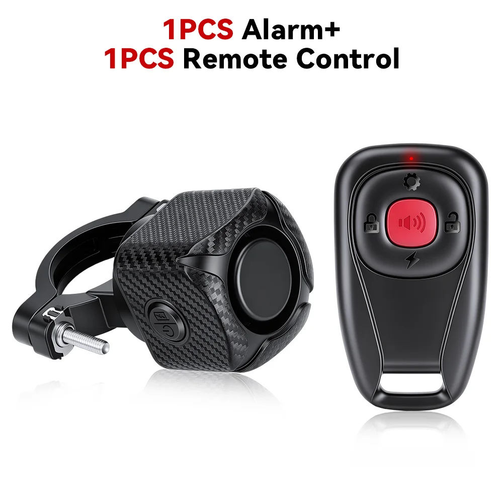 AliExpress Extractme Two Way Bike Anti-theft Vibration Alarm Waterproof 7 Sensitivity 4 Volume 3 Alert Modes 121dB E-bike Motorcycle Scooter Alarm