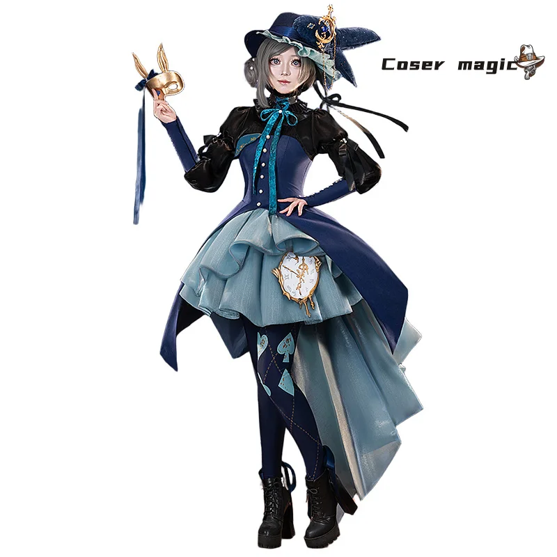 Reverse:1999 Vertin Cosplay Costume Long Eared Watchmaker Uniform Halloween Carnival Party Christmas Play Role Clothes Clothing