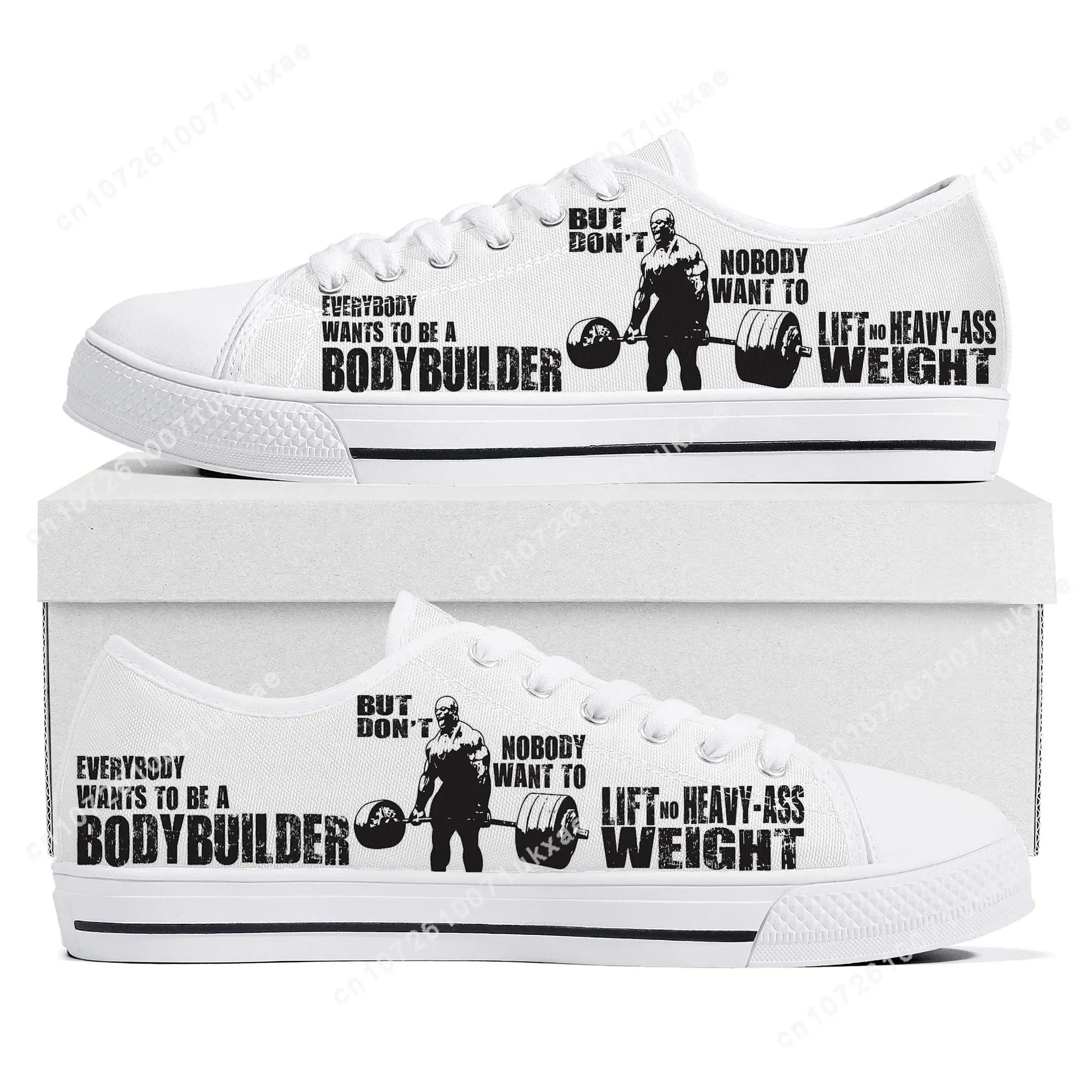 Ronnie Body Building Yeah buddy light weight baby Low Top Sneakers Mens Womens Teenager Canvas Sneaker Casual Customize Shoes