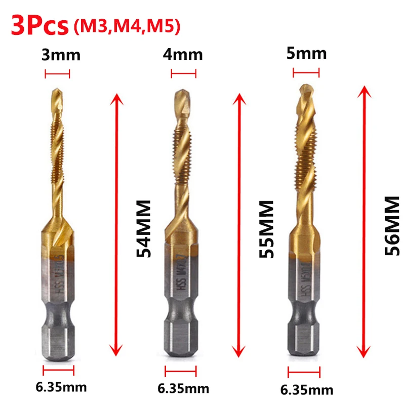 Variant: 3Pcs-M3-M4-M5