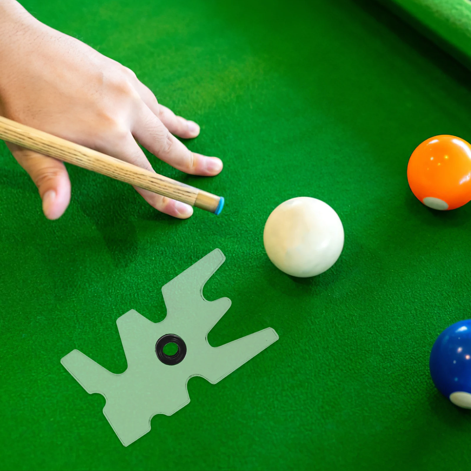 

Billiards Cue Bridge Snooker Rack Acrylic Holder Adjustable Height Portable Stick Support Pool Table Accessory