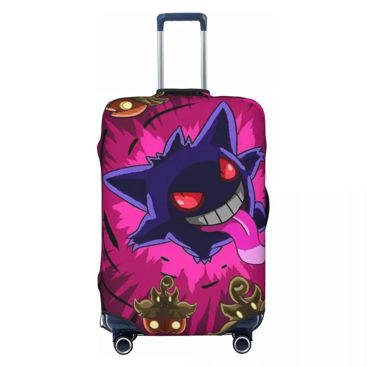 Gengar Pokemon Suitcase Cover Practical Business Protector Luggage Supplies Vacatio