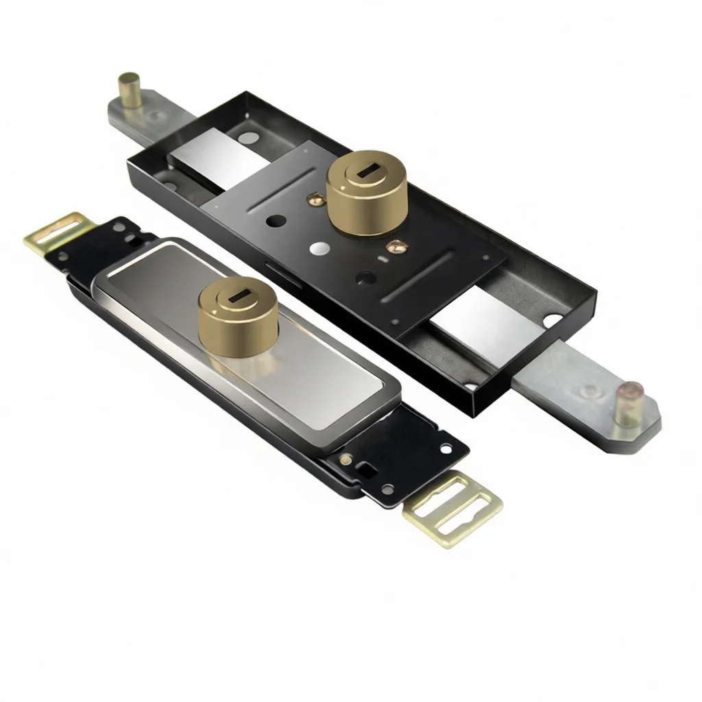 New Design Rolling Door Lock Metal Center Cross Cylinder Anti Theft Shutter Gate Hardware Essential Safety Tool