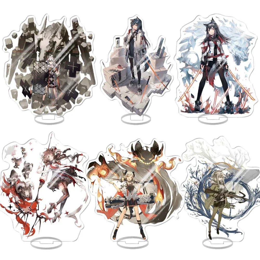 Настольная игрушка для косплея «Рыцари Амия»Game Arknights Amiya Персонажи Frostnova Texas Mephisto Faust Ролевые игры Настольные декоративные модели Коллекция подарков для поклонников
