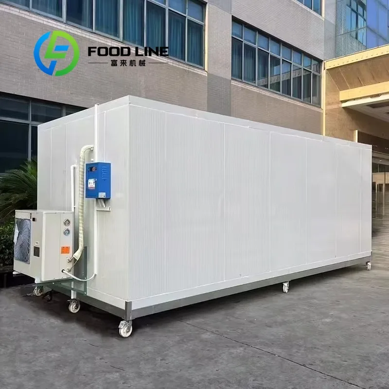 Mobile Walk In Cooler Portable Cold Room For Seafood Fresh Produce Long Term Preservation Commercial Use