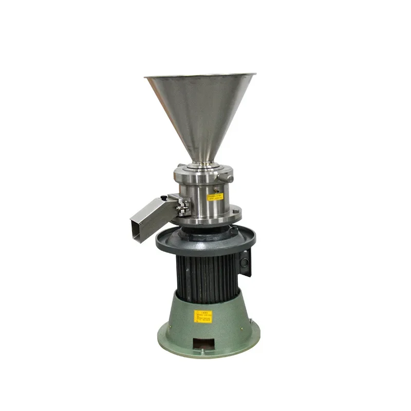 square mouth vertical colloidal mill grinder grinder emulsifier chili sauce colloidal mill
