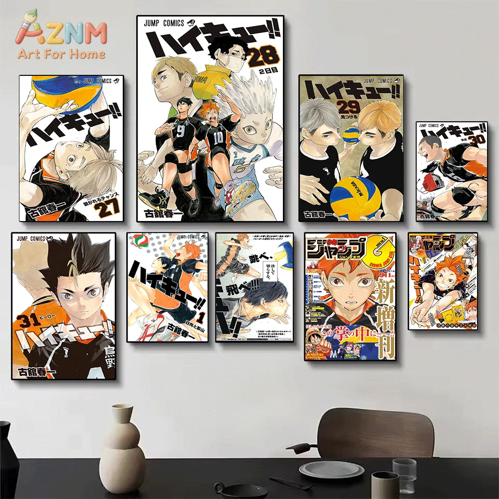 Obraz na płótnie Haikyuu Sugawara Koushi Manga Art Bez Ramki
