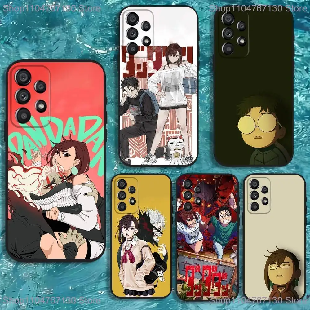 

Anime D-Dandadan Phone Case For Samsung Galaxy A20,A21s,A22,A31,A32,A52,A53,A72,73,A80 Soft Black Cover