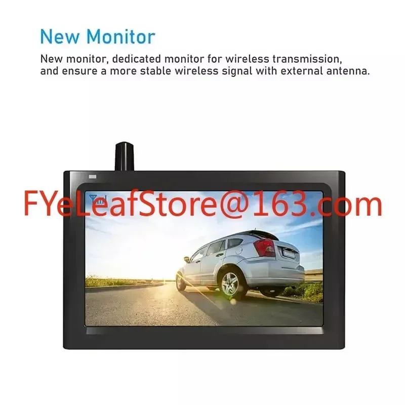 car camera kit 4.3inch rearview mirror wireless backup