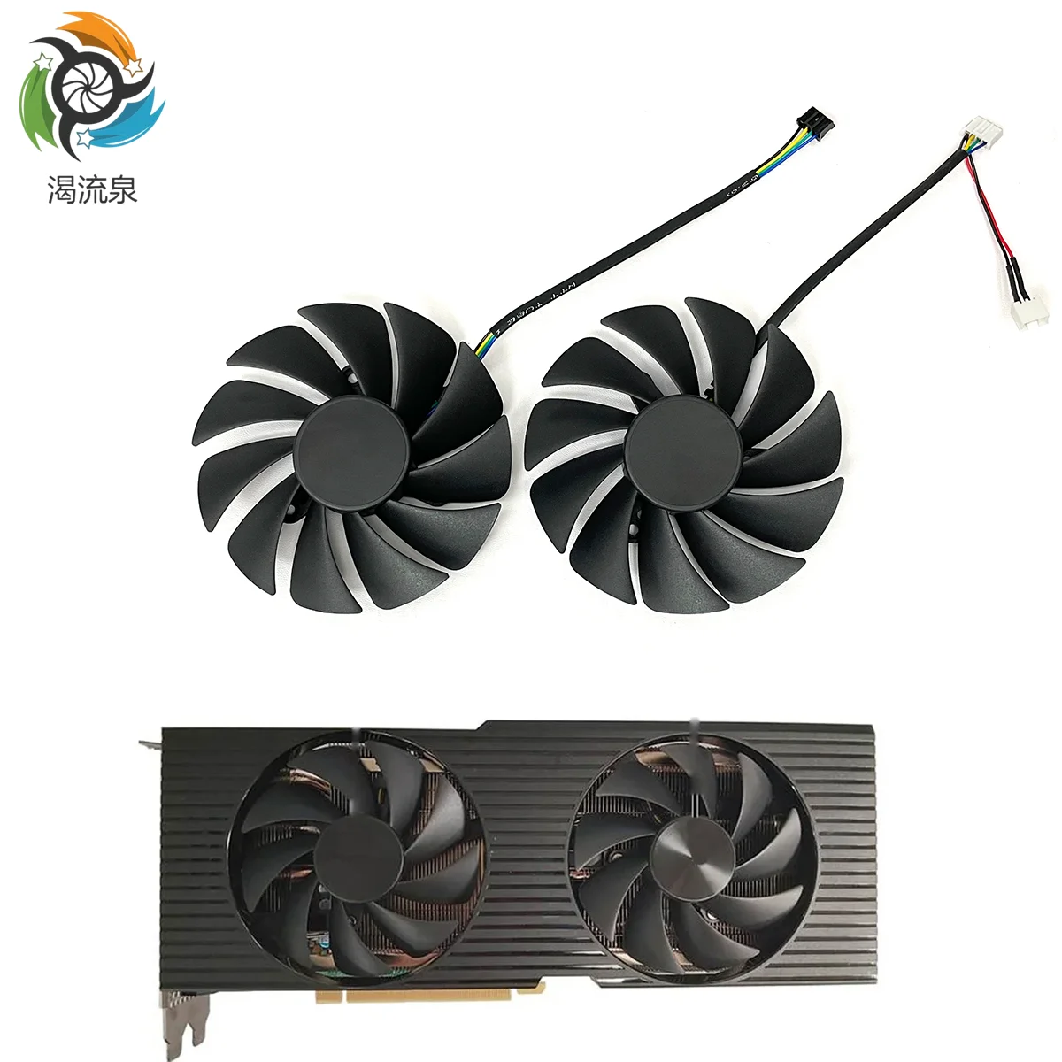 

New DIY 87MM PLA09215S12H RTX3070 RTX3080 RTX3090 Video Card Cooling Fan For Dell RTX 3070 3080 3090 Graphics Card Cooler Fan